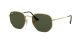 Ray-Ban Hexagonal RB 3548N 001 Férfi, Női napszemüveg Ray-Ban Hexagonal RB 3548N 001 Férfi, Női napszemüveg