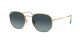 Ray-Ban Hexagonal RB 3548N 9123/3M Férfi, Női napszemüveg Ray-Ban Hexagonal RB 3548N 9123/3M Férfi, Női napszemüveg