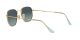 Ray-Ban Hexagonal RB 3548N 9123/3M Férfi, Női napszemüveg Ray-Ban Hexagonal RB 3548N 9123/3M Férfi, Női napszemüveg